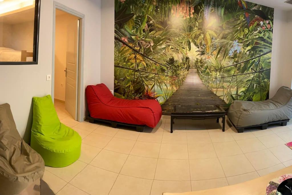 Αρέθουσα Jungle Τριάρι 65Τμ. Villa Chalkís Dış mekan fotoğraf